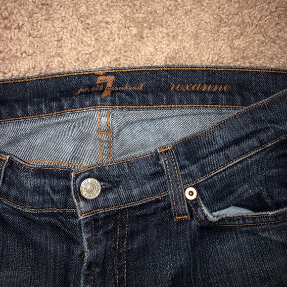 7 For All Man Kind Roxanne Jeans - Picture 2 of 6
